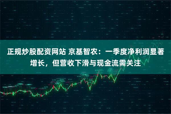 正规炒股配资网站 京基智农：一季度净利润显著增长，但营收下滑与现金流需关注