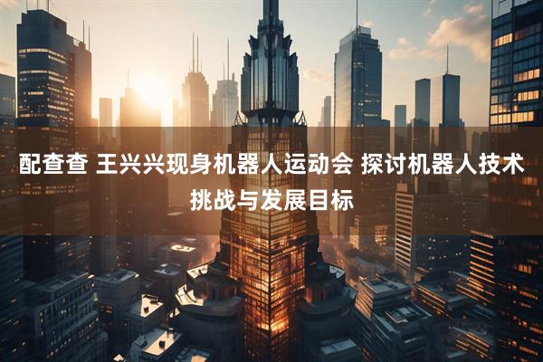 配查查 王兴兴现身机器人运动会 探讨机器人技术挑战与发展目标